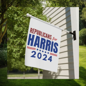 Republicans For Harris 2024 Flag