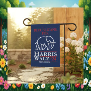 Republicans For Harris Walz 24 For The People Flags