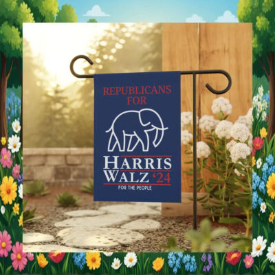 Republicans For Harris Walz 24 For The People Flags