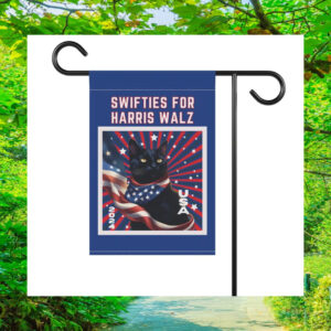 Swifties For Black Cat Harris Walz 2024 Flag