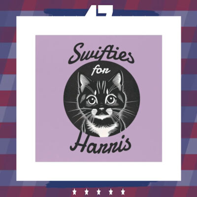 Swifties For Harris Car Magnets