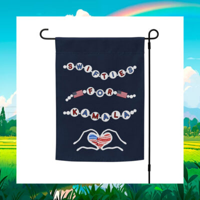 Swifties For Kamala Election Garden Flag