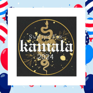 Swifties For Kamala Harris 2024 Car Magnet