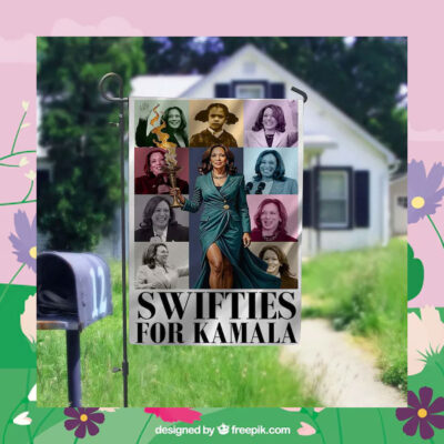 Swifties For Kamala -The first Madam President Flag