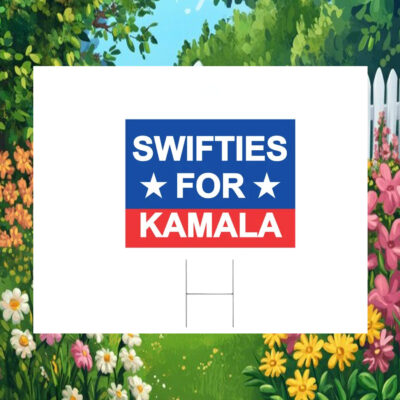 Swifties for Kamala Yard Signs