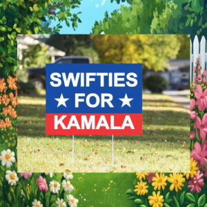 Swifties for Kamala Yard Signs