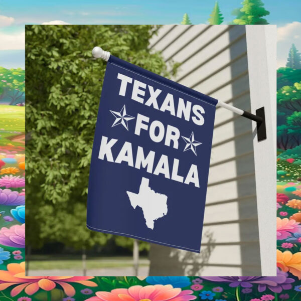 Texans For Kamala Harris 2024 Flag