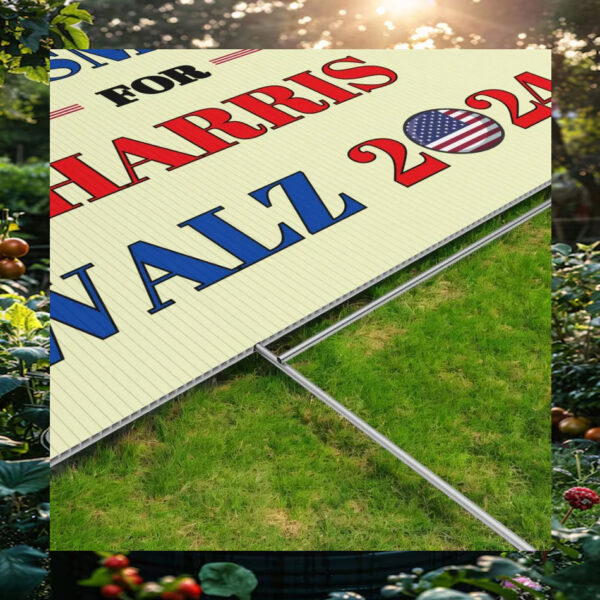 The Smiths For Harris Walz 2024 Yard Signs