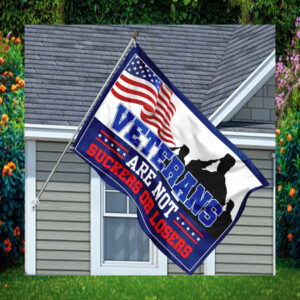 Veterans Are Not Suckers Or Losers Kamlaa Harris House Flag