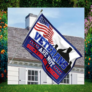 Veterans Are Not Suckers Or Losers Kamlaa Harris House Flag