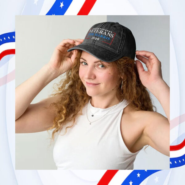 Veterans For Harris 2024 Cap