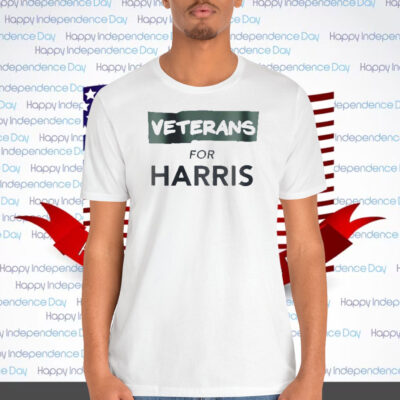 Veterans For Harris 2024 T-Shirt