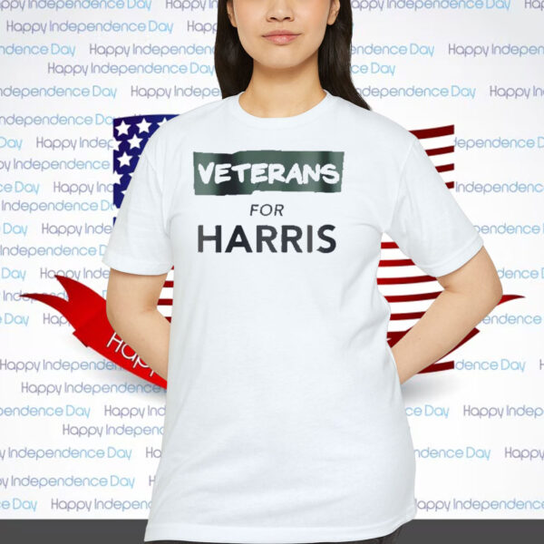 Veterans For Harris 2024 T-Shirt