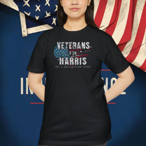 Veterans For Harris Not A Draft Dodging Loser Shirt