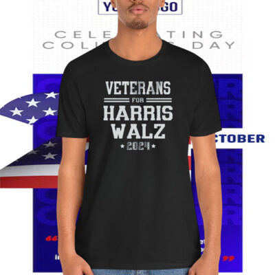 Veterans For Harris Walz 2024 Shirt