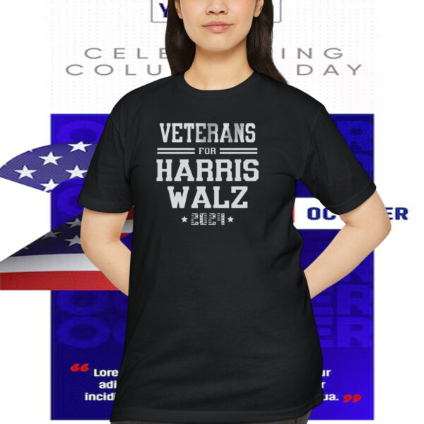 Veterans For Harris Walz 2024 Shirt