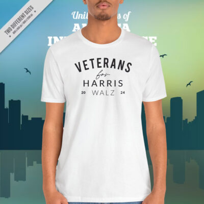 Veterans For Harris Walz 2024 Shirts