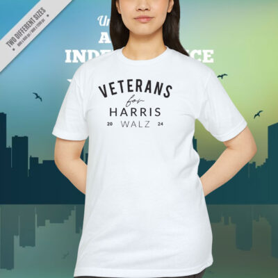 Veterans For Harris Walz 2024 Shirts