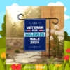 Veterans For Harris Walz 24 Garden Flags