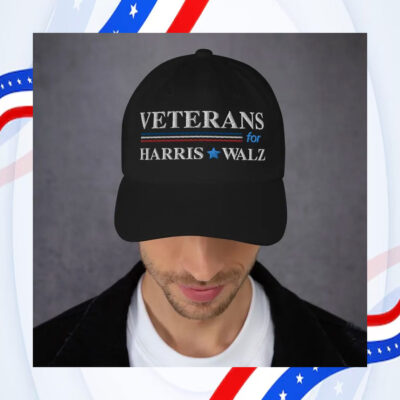 Veterans For Harris Walz Hat