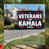 Veterans For Kamala 2024 Yard Signs