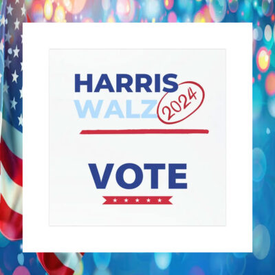 Vote Harris Walz 2024 Car Magnets