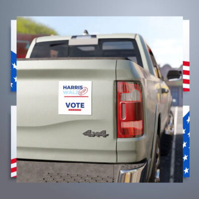 Vote Harris Walz 2024 President Car Magnets