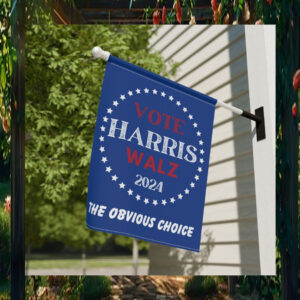 Vote Harris Walz 2024 The Obviously Choice Flag