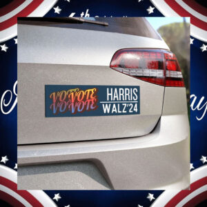 Vote Harris Walz 24 President Car Magnet