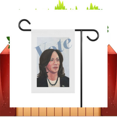 Vote Kamala Harris 2024 House Flag