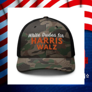 White Dudes For Harris Walz Hat