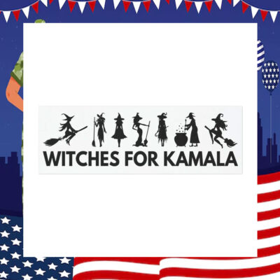 Witches For Kamala Car Magnet Halloween Car Magnets