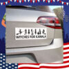Witches For Kamala Car Magnet Halloween Car Magnets