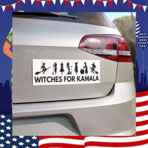 Witches For Kamala Car Magnet Halloween Car Magnets