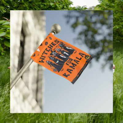 Witches For Kamala Halloween 2024 Flag