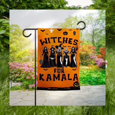Witches For Kamala Halloween 2024 Flag