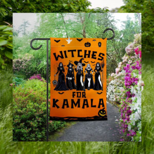 Witches For Kamala Halloween 2024 Flag