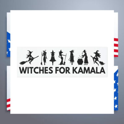 Witches For Kamala Halloween Car Magnet