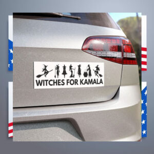 Witches For Kamala Halloween Car Magnet