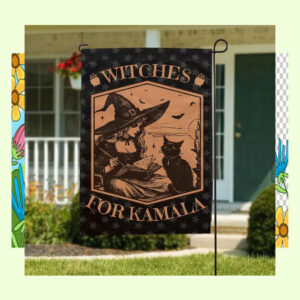 Witches For Kamala Halloween Flags