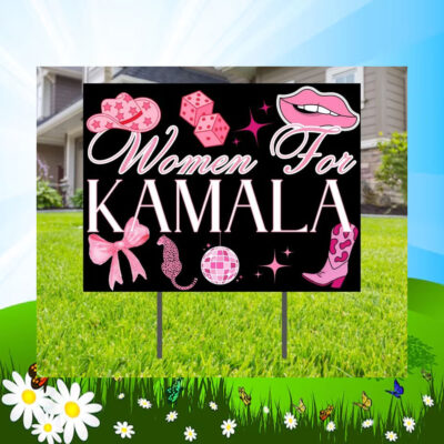 Women For Kamala 24 Yard Sign