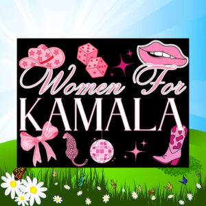 Women For Kamala 24 Yard Sign