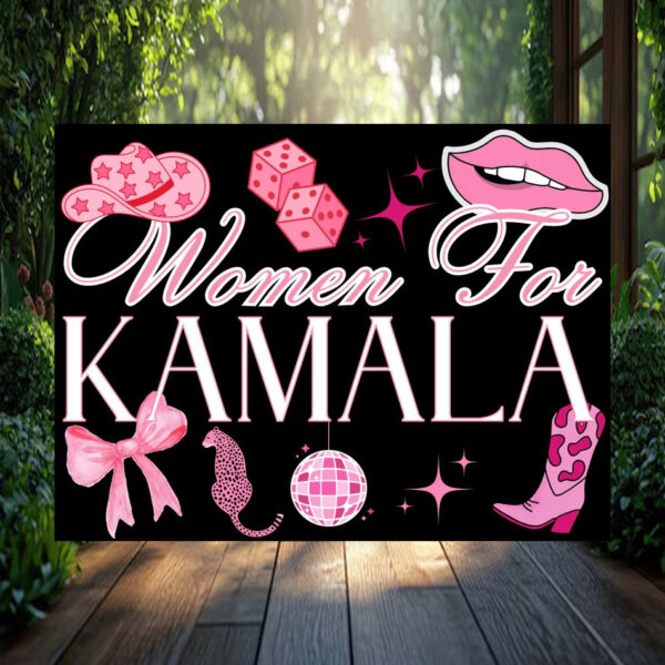 Women For Kamala Yard Signs