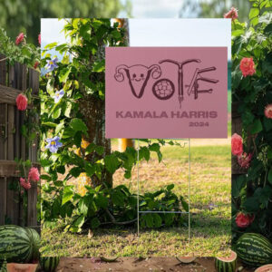 Women Vote Kamala Harris 2024 Yard Sign