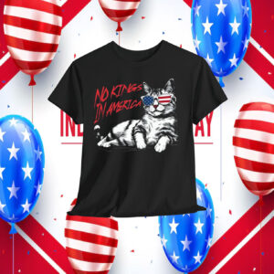 Cat No Kings In America Shirt