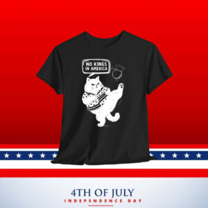 Cat No Kings In America Shirts