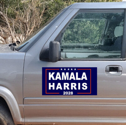 Kamala Harris 2028 Car Magnet