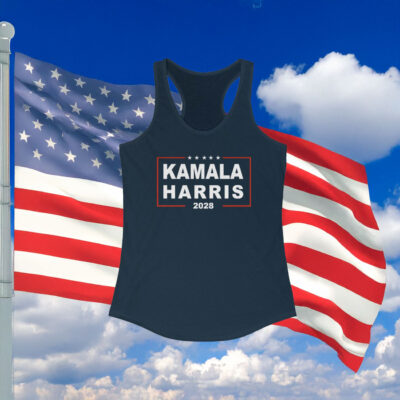 Kamala Harris 2028 Racerback Tank