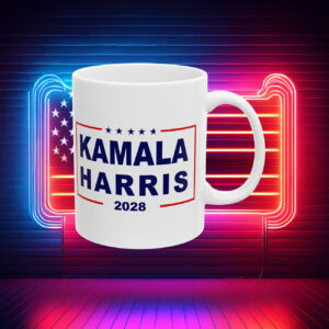 Kamala Harris 2028 White Mugs