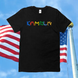 Kamala Harris Cat Lettering Shirt